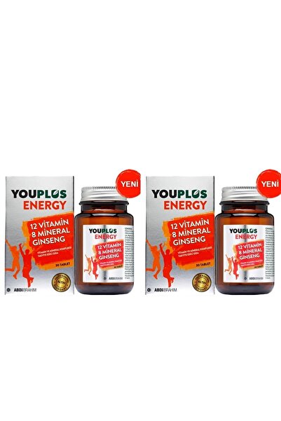 YOU Plus Multi Ener-g Multivitamin 30 Tablet 2 Kutu