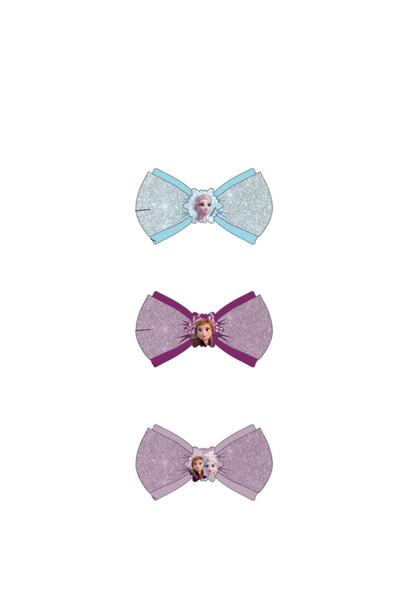 Disney Girl's Frozen Clip Butterfly 3 Pack Mesh Ice Buckle 44721