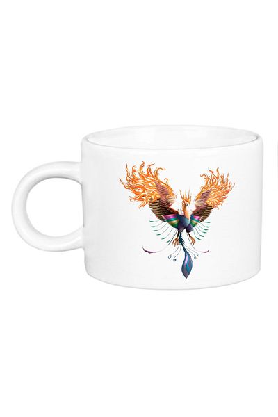 Öz Kupa It's a Phoenix Printed Porcelain Motto Cup