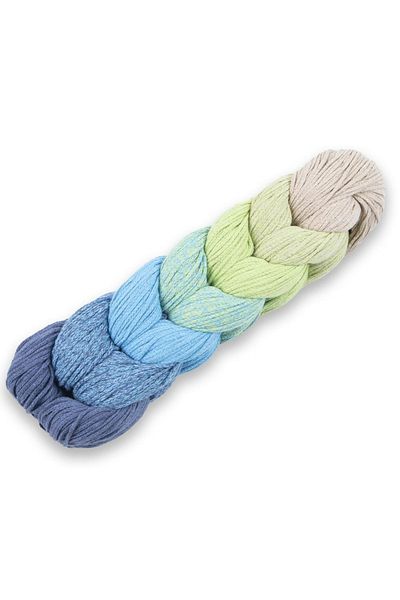Spagettiyarn Κλωστή για πλέξιμο στο χέρι Macrame Ombre World Colors