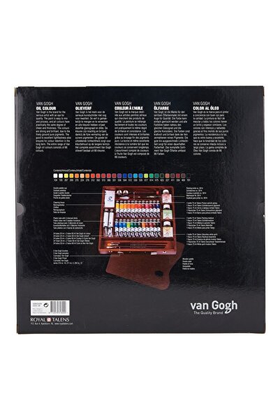 Van Gogh Yağlı Boya Seti Expert Box 24x20ml, 2x60ml + Aks. (ahşap Kutu)