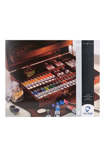 Van Gogh Yağlı Boya Seti Superior Box 32x20ml, 2x60ml + Aks. (ahşap Kutu)