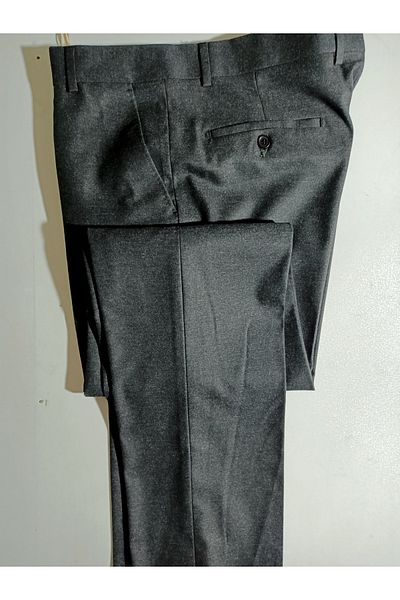 LAMPART Παντελόνι από μάλλινο ύφασμα Canteks Flannel Stitch