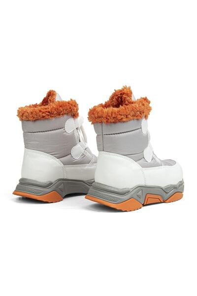 Benetton ® | Bn-70006 - 3256 Gri Turuncu - Çocuk Bot