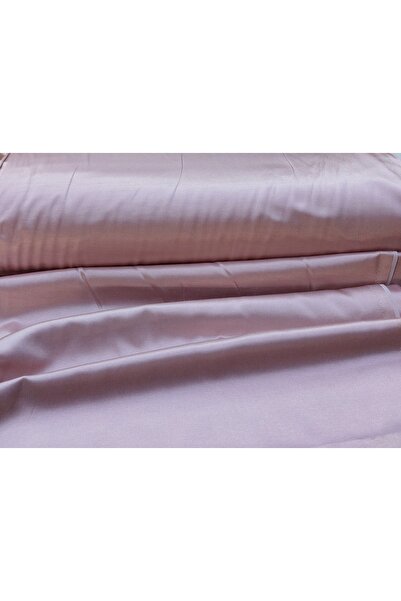 SÜMER Çift En Pamuk Saten Kumaş - Pudra