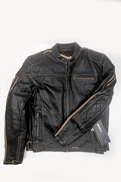 Andes Hakiki Dana Derisi 4 Mevsim Yazlık Kışlık Motosiklet Montu