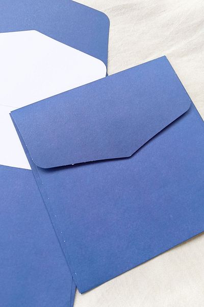 Dekorden 15x15 Cm Square Luxury Invitation Envelope - 100 Pieces