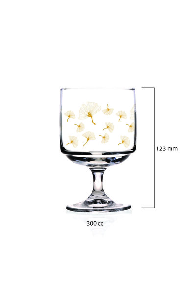 Mary Liz Ginkgo 6'lı Dondurmalık Cup & Magnolya Bardağı