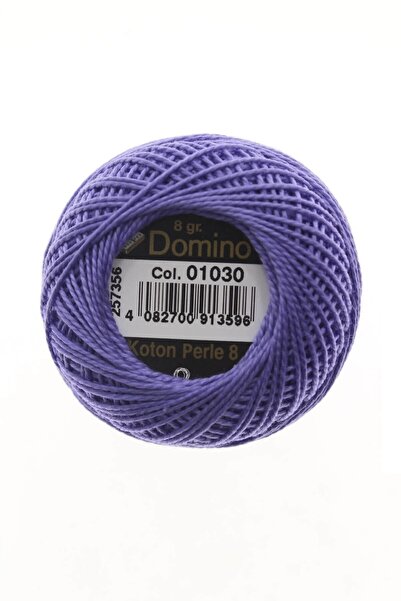 domino خيط تطريز كوتون بيرل 8 جرام رقم: 8 - 01030