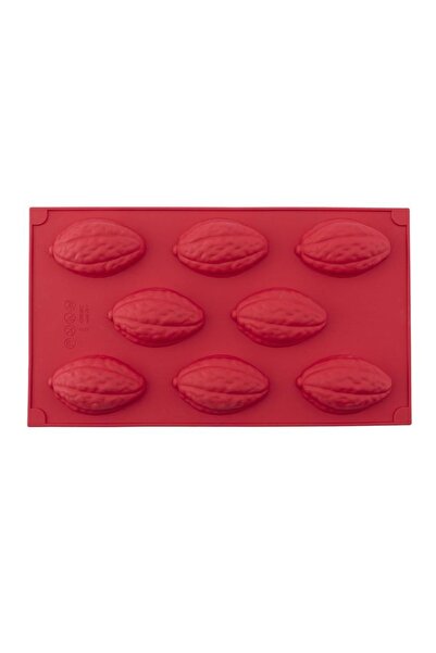 Flosoft Silicolife 8'li Büyük Ceviz Kek Kalıbı