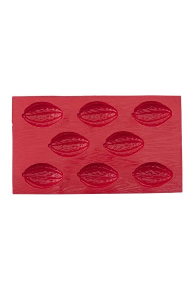 Flosoft Silicolife 8'li Büyük Ceviz Kek Kalıbı