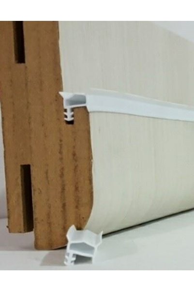 NSP Kapı Kasa Fitili Yandan Geçme Maçalı 10mm 5mt Beyaz