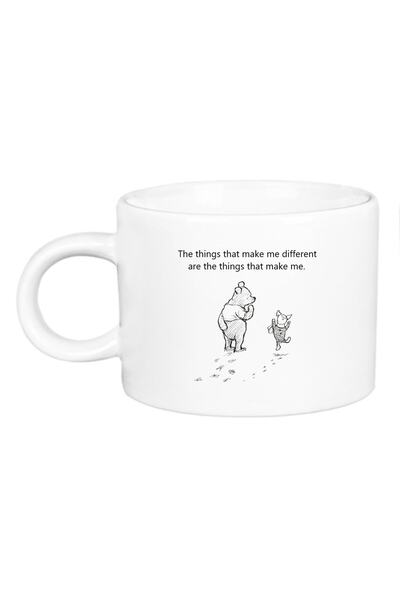 Öz Kupa Winnie The Pooh Porcelain Motto Cup