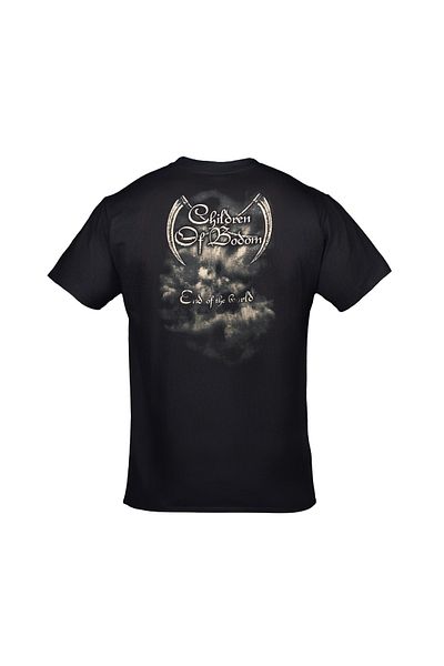 Orijin Tekstil Children Of Bodom End Of The World Front Back Printed Unisex Black Tshirt