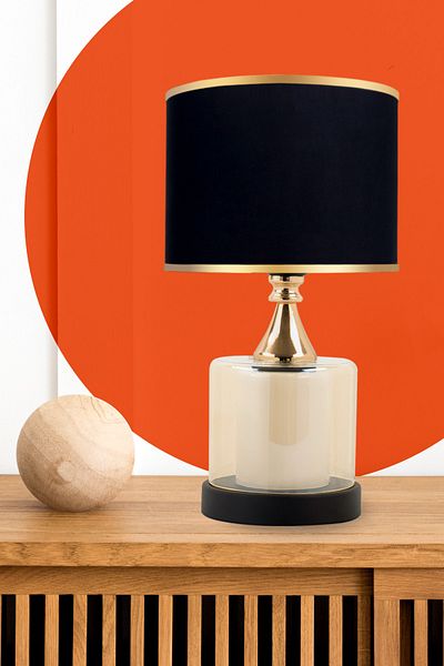 MINIMAL ETICARET VE BILGI TEKNOLOJILERI Lambent Gold Mini Glass Lampshade