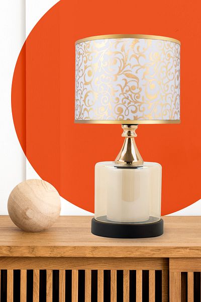 MINIMAL ETICARET VE BILGI TEKNOLOJILERI Lambent Gold Mini Glass Lampshade