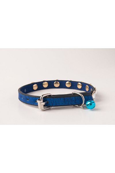 Privilege Blue Stone Cat Collar