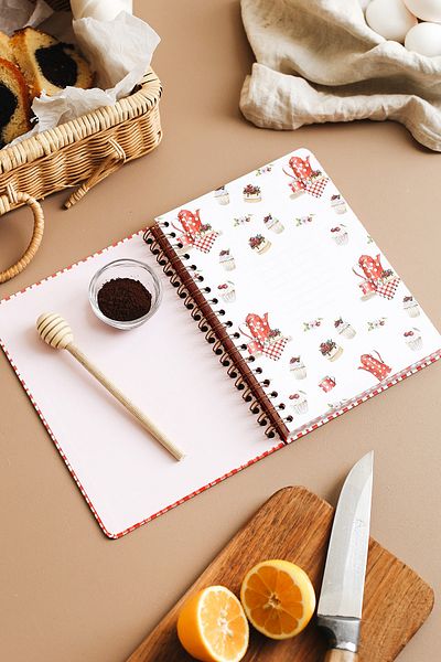 Matt Notebook Food Recipe - Notebook Design