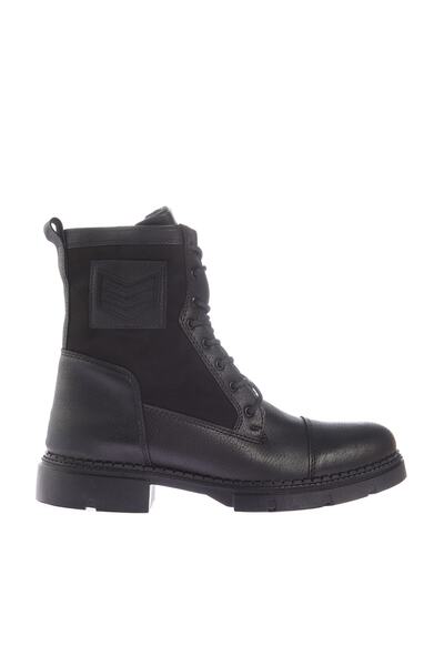 Yaya by Hotiç Men's Black Boots 02BOY252450A100