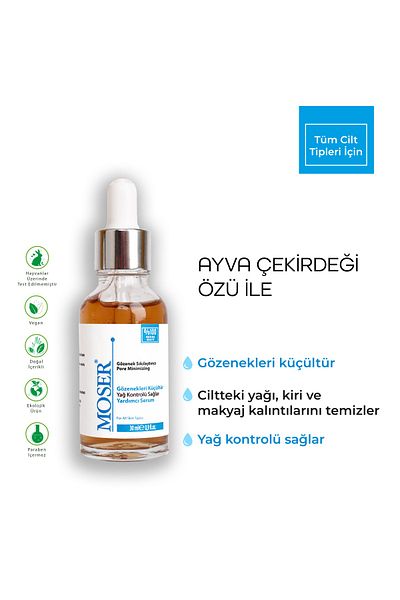 Moser 2-Piece Face Care Serum Set Eye Contour Care + Pore Firming Serum 30 Ml