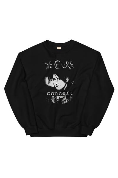 Drippy The Cure Φούτερ Μαύρο