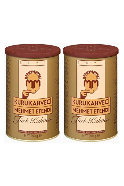 Mehmet Efendi قهوة محمد أفندي التركية 250 جرام، مجموعة من قطعتين