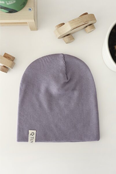 Doğan Collection Beretă cu nervuri liliac