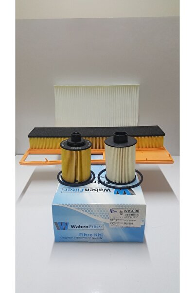 WABEN Fiat Albea 1.3 Multijet  Uyumlu 4 Lü Bakım Seti (segmanlı)