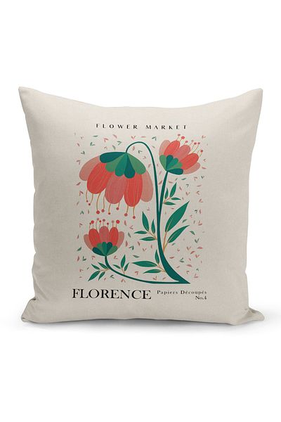 Filamente Double Sided Digital Printing Throw Pillow Cover