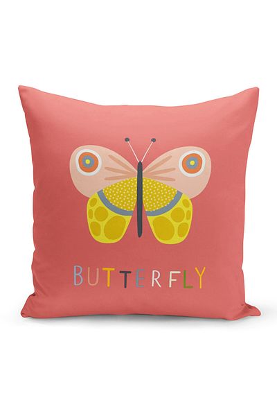Filamente Children's Baby Room Digital Printed Throw Pillow Cover