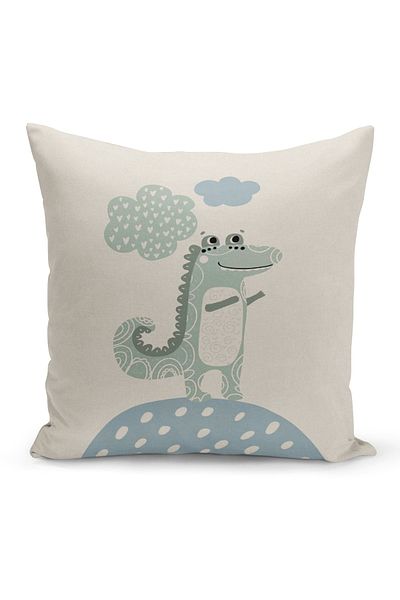 Filamente Children's Baby Room Digital Printed Throw Pillow Cover
