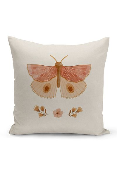 Filamente Children's Baby Room Digital Printed Throw Pillow Cover