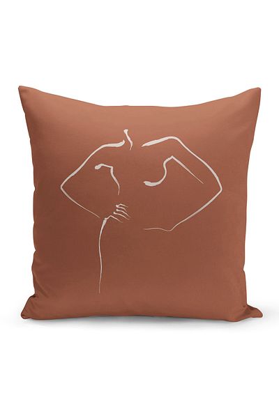 Filamente Double Sided Digital Printing Throw Pillow Cover