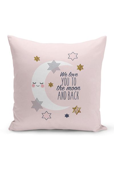 Filamente Children's Baby Room Digital Printed Throw Pillow Cover