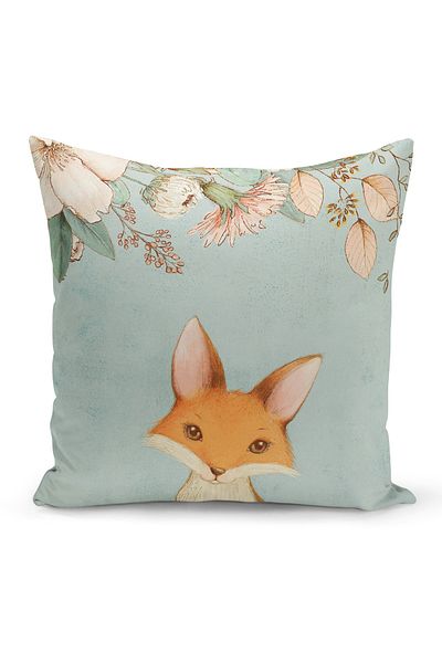 Filamente Children's Baby Room Digital Printed Throw Pillow Cover