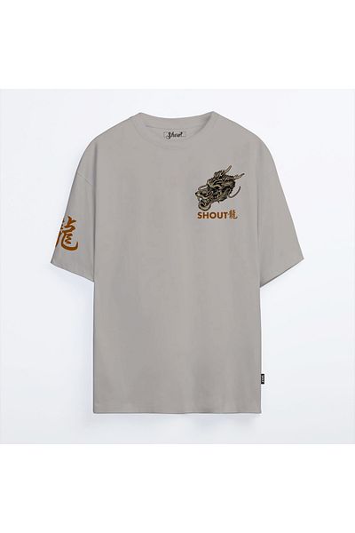 Shout Unisex Oversize Victory Dragon T-Shirt