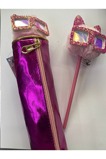 TAROS KIRTASİYE Pencil Case with Glasses + Pen Set