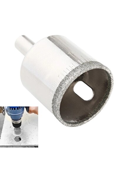 Depolife Mermer Granit Fayans Porselen Cam 33mm Yuvarlak Delme Pancı Elmas Uç...