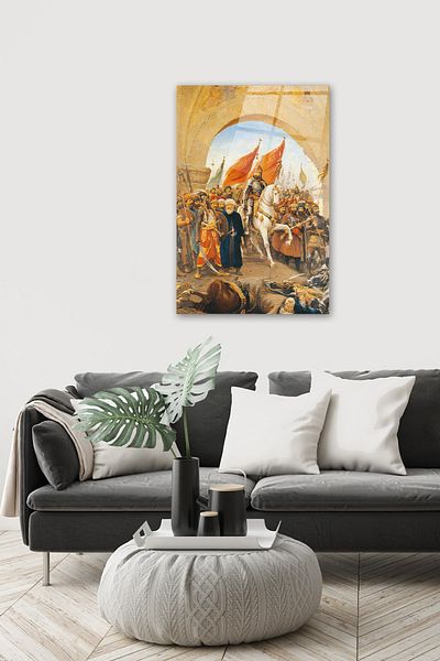 Decorita Sultanul Conqueror Mehmet |   Fsm Masa de sticlă |   Conquestul lui Fatih Istanbul