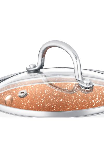 Madame Coco Mini Granite Look 3 Piece Cookware Set