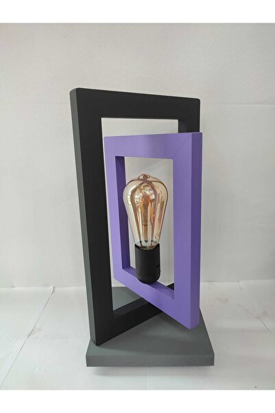 BİAVİZE Wooden Painted Modern Decor Lampshade