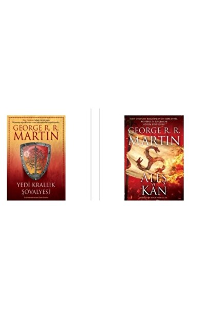 Epsilon Yayınevi George R. R. Martin 2'li Set Yedi Krallık Şövalyesi-ateş Ve Kan