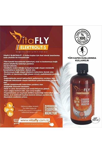 VİTAFLY Vita Fly Elektrolit - S 250 Ml