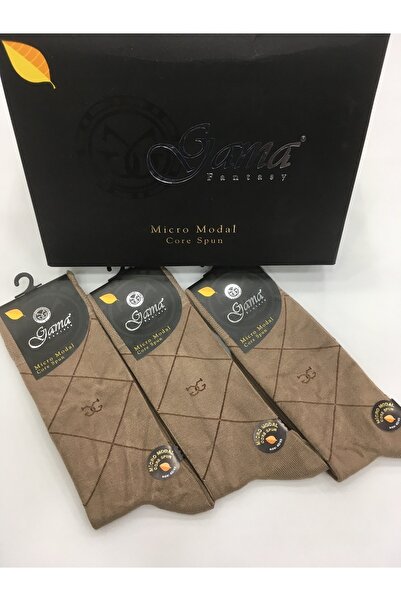 Gama Çorap 3 части Micro Modal 100% естествени дебели зимни мъжки чорапи без шарки, без найлон