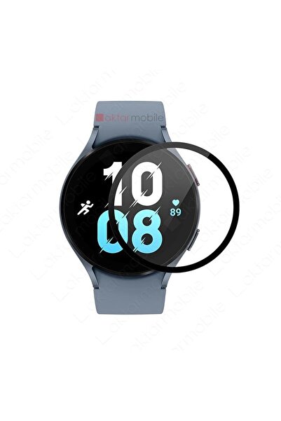 AktarMobile Galaxy Watch 5 44 Mm Uyumlu Ekran Koruyucu 3d Tam Kapatan Kavisli...
