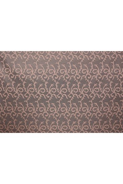 AKÇA TEKSTİL Shawl Powder Color Single Wing Ready Made Planted Pleated Background Curtain 300*260 Cm