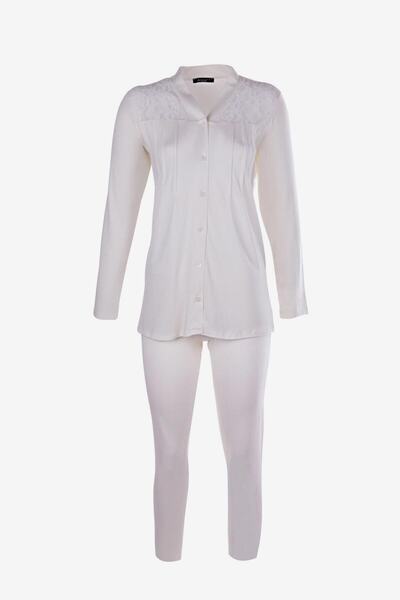 AYYILDIZ 59469 Σετ πιτζάμες εκρού