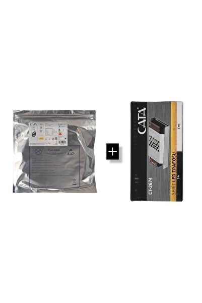 Cata 5mt Daylight Strip Led + 5a Transformer