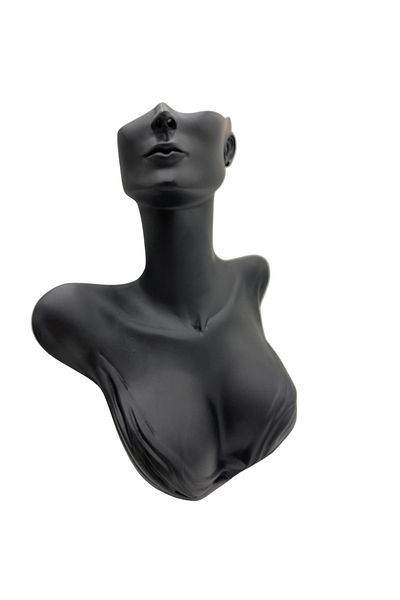 kutuveaksesuar Pendant Earrings Mannequin Polyestser Casting Special Design Black