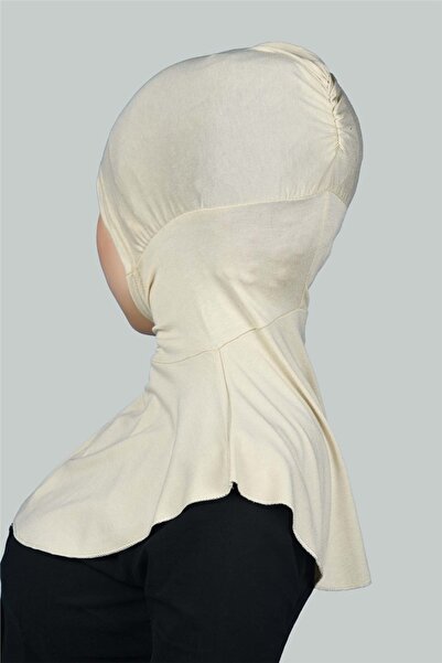 Altobeh Women's Hijab Practical Neck Collar Hijab - Sportsman Bonnet - Cream